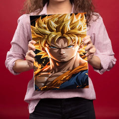 Strong Dragon Ball Metal Poster