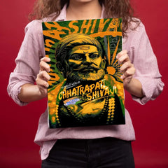 Chhatrapati Shivaji Metal Poster