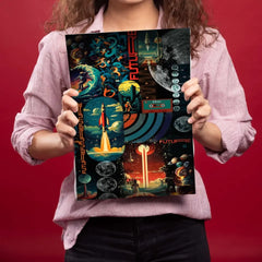 Future Efutur Metal Poster