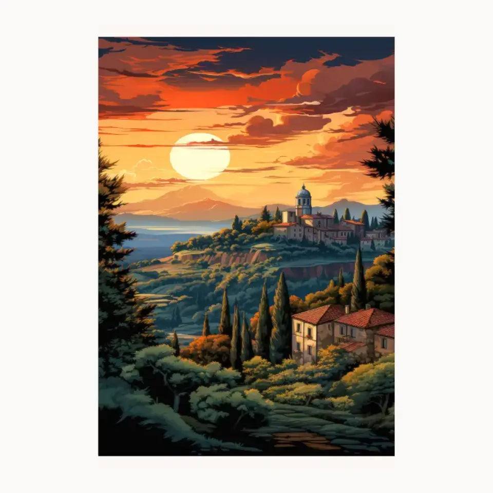 Beautiful Nature Metal Poster