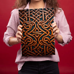 Wooden Art Metal Poster