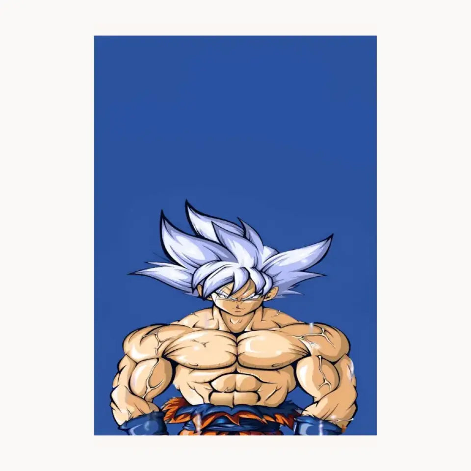 Strong Body Dragon Ball Metal Poster