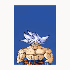 Strong Body Dragon Ball Metal Poster