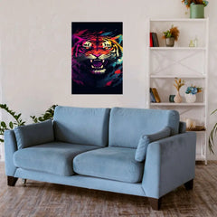Bangol Tiger Metal Poster