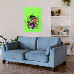 Broly Metal Poster