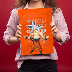 Goku Metal Poster