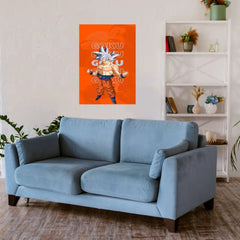 Goku Metal Poster