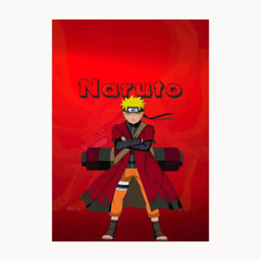 Naruto Metal Poster