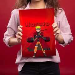 Naruto Metal Poster