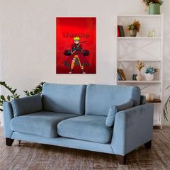 Naruto Metal Poster