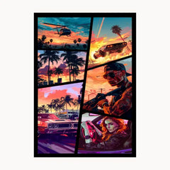 Gt-5  3 Metal Poster