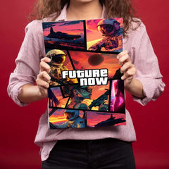 Future Now Metal Poster