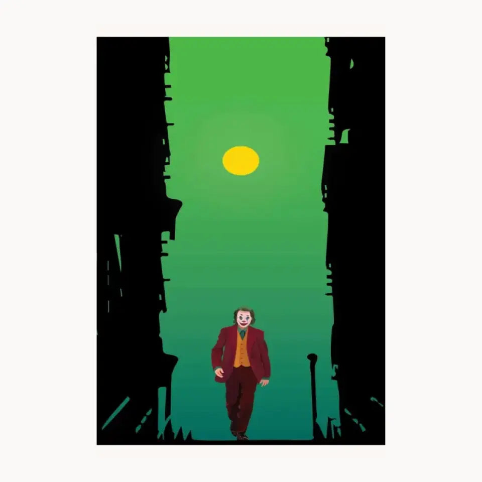 Styling Joker Metal Poster