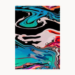 Super Painting Metal Poster