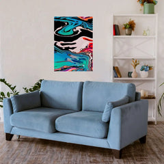 Super Painting Metal Poster