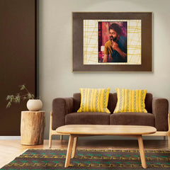 Handsome Vijay Metal Poster