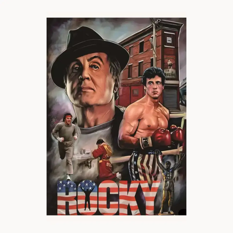 Rocky Metal Poster