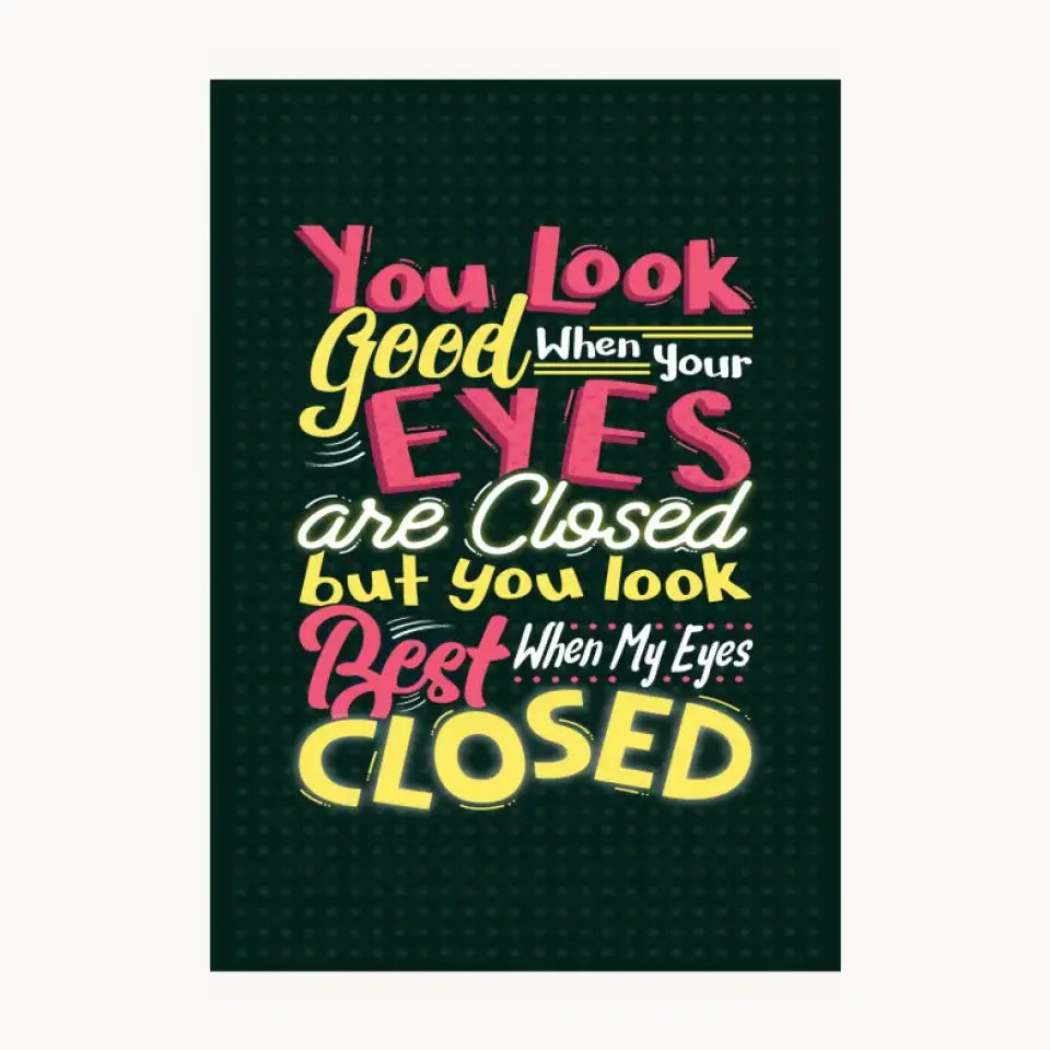 Beautiful Line Metal Poster
