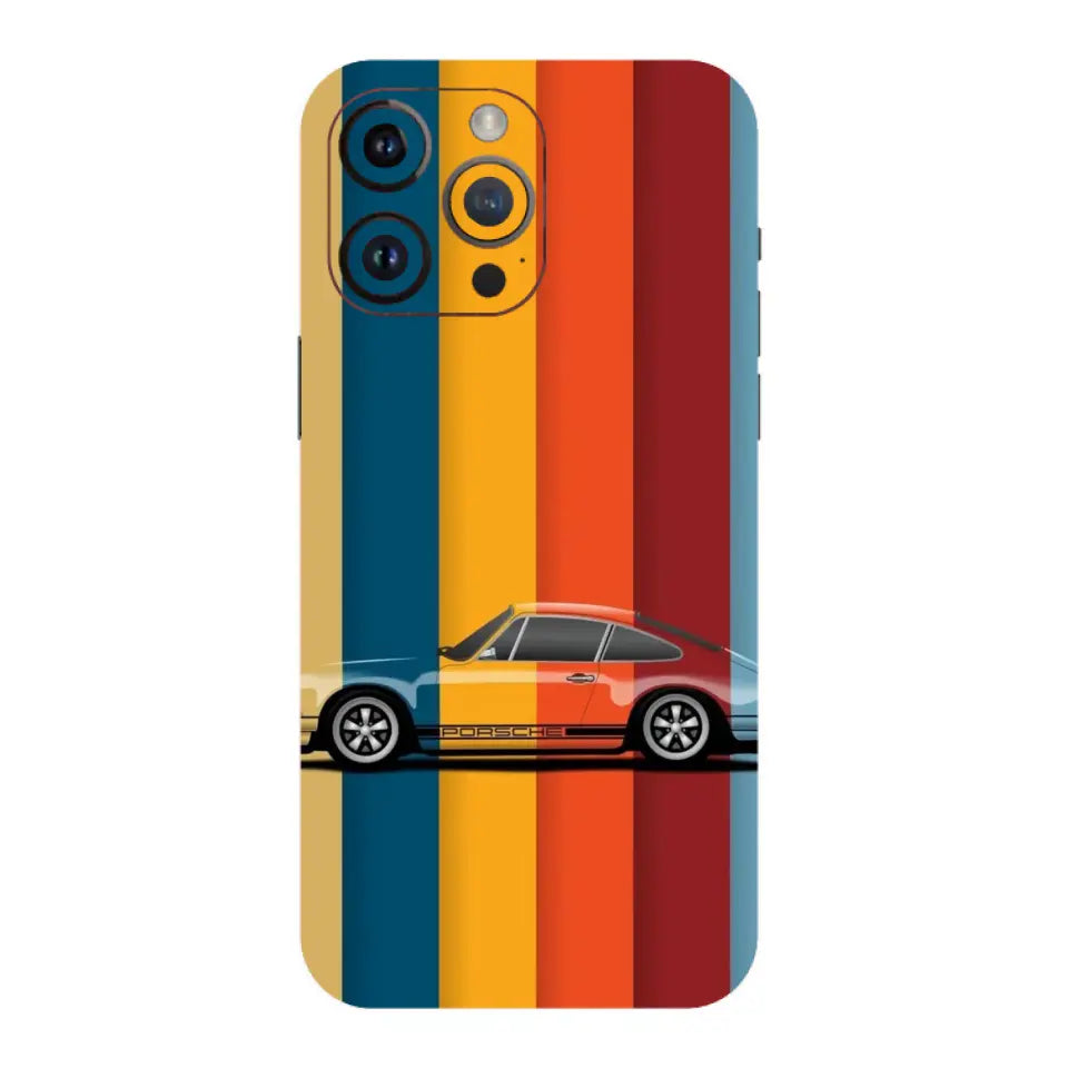 Colorful Poche 911 Turbo Mobile Skin