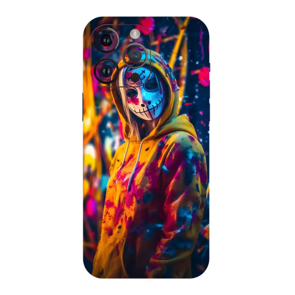 Kaleidoscopic Astronauts Mobile Skin