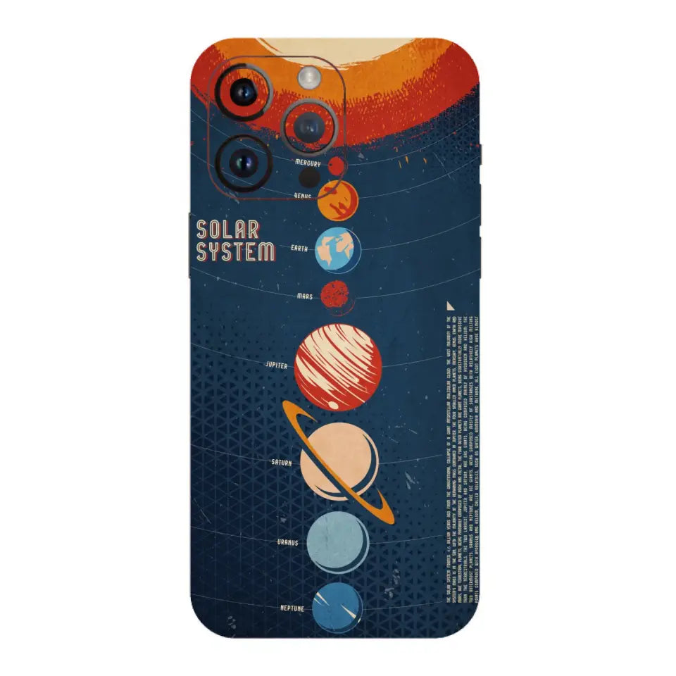 Solar System Planet Mobile Skin