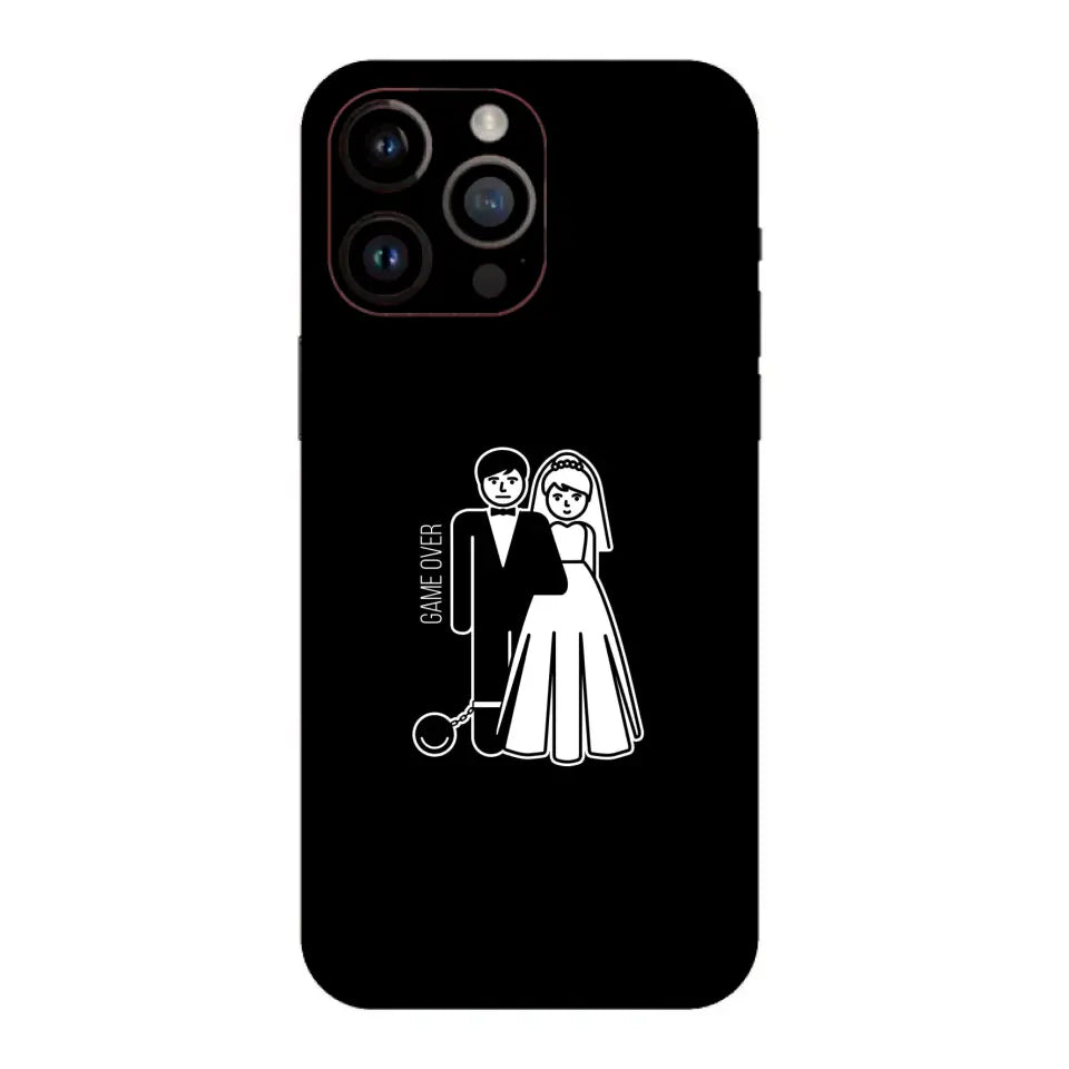 Funny Newly Married Mobile Skin