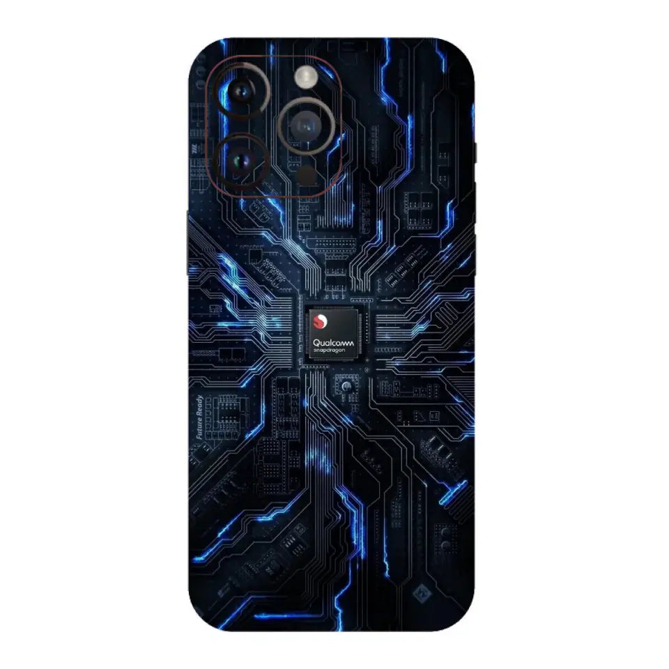Snapdragon Chip Circuit Mobile Skin