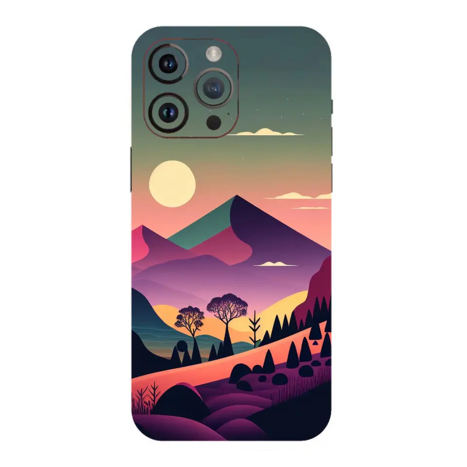 The Art of Mountain Mobile Skin
