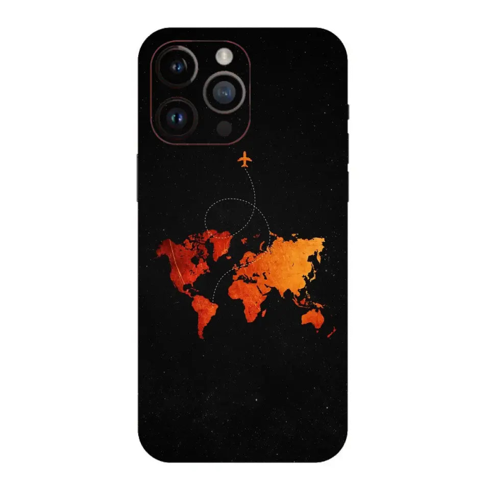 World Map Mobile Skin