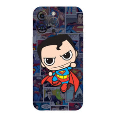 Cartoon Kid Superman Mobile Skin | Dc Skin
