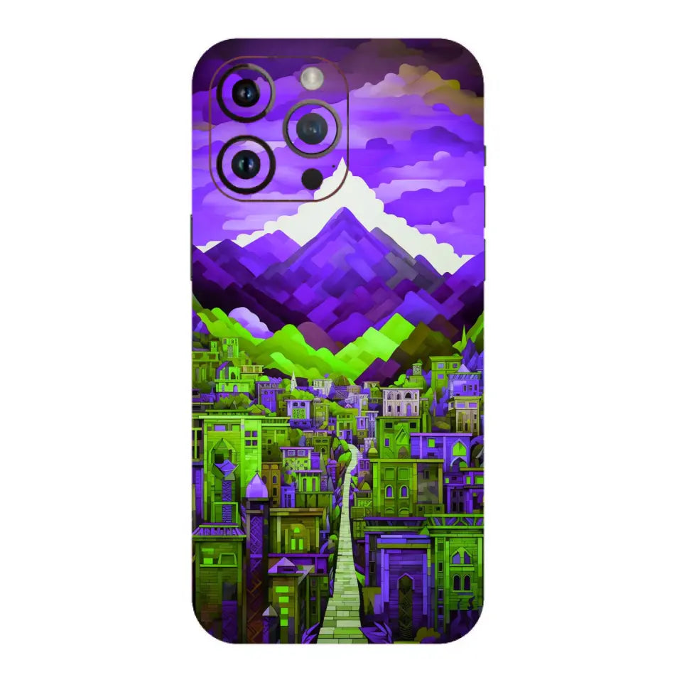 Cities of The Retro World Mobile Skin