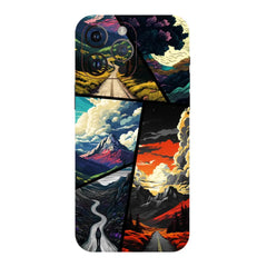 Collage of The Nature Scene Mobile Skin