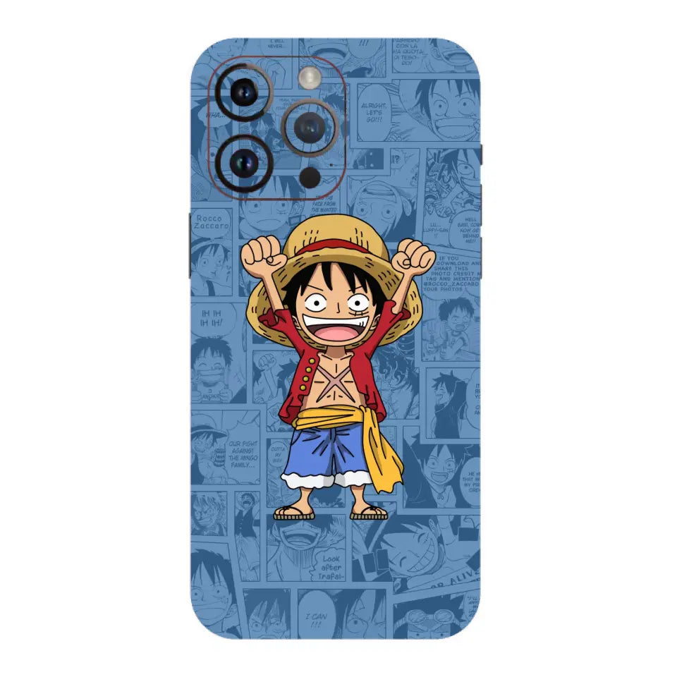 Manga Monkey One D Luffy Mobile Skin | Anime Skins