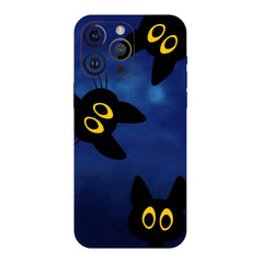 Yellow Eye Cat Mobile Skin