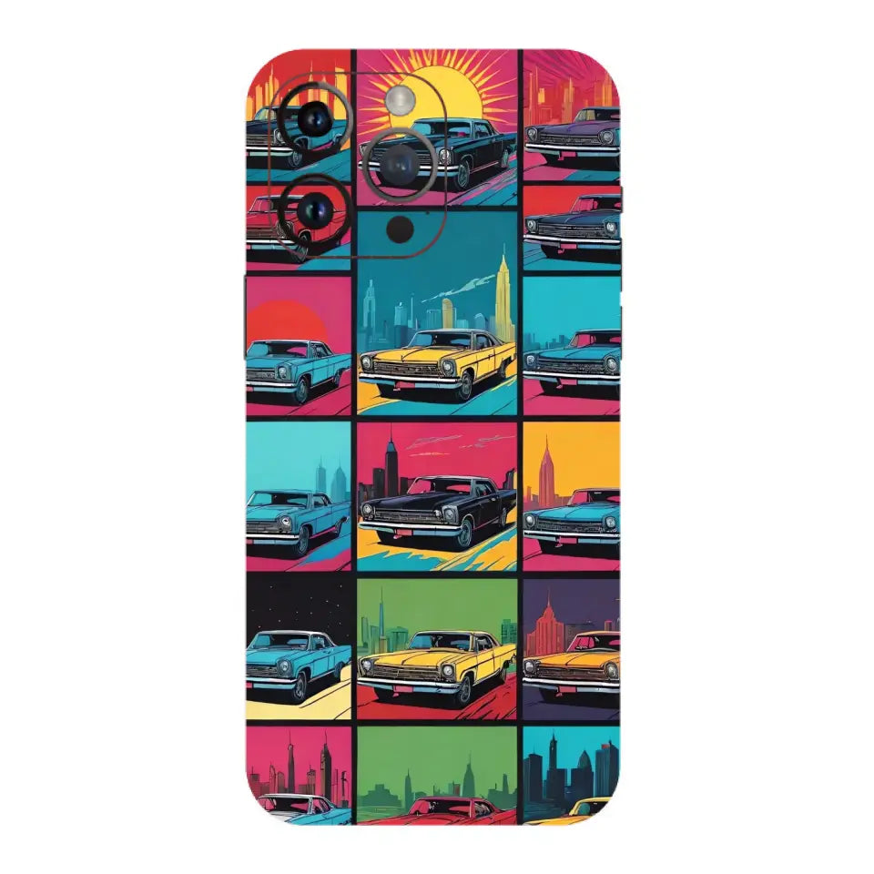 90S Car Mobile Skin | Retro Cars Skin