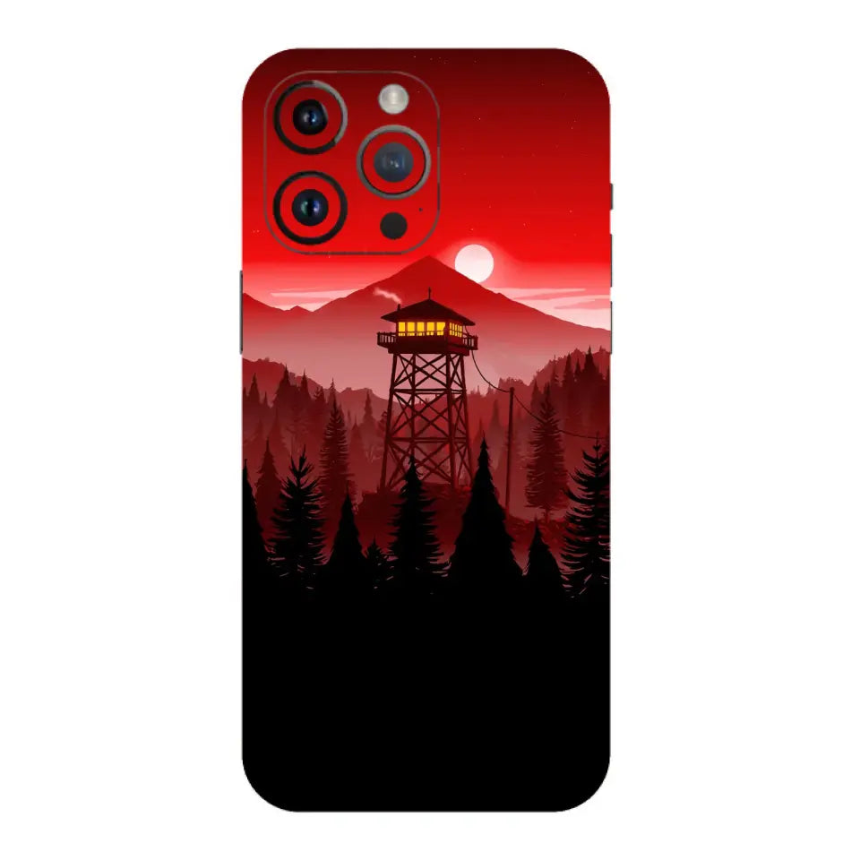 Red Watch Tower Mobile Skin