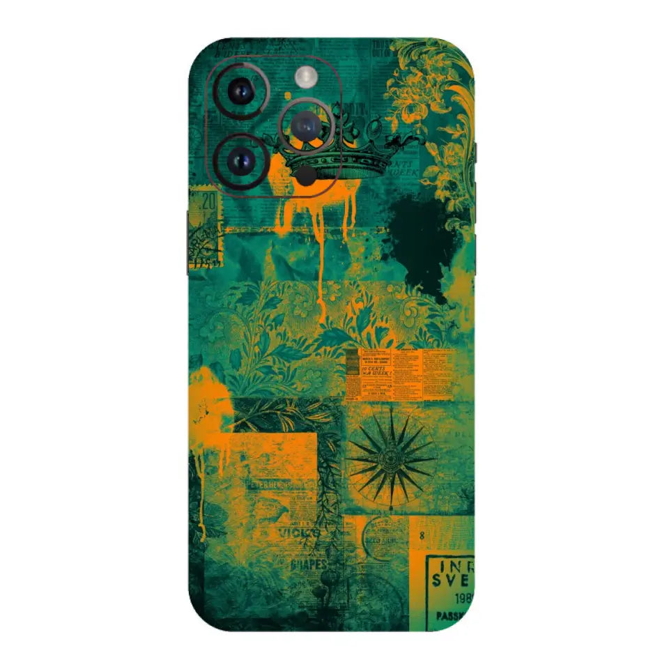 Crown Paper Mobile Skin