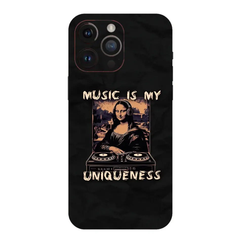 Music Is My Uniqueness Mobile Skin