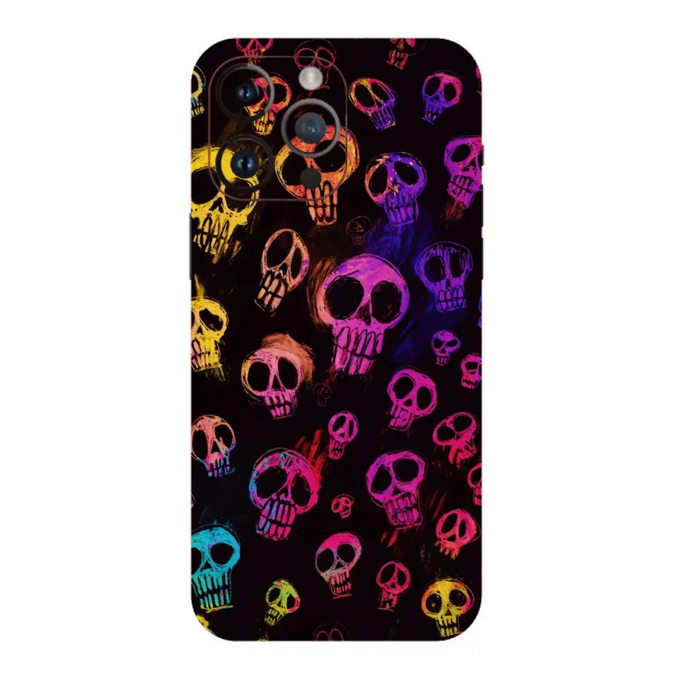 Skull Rainbow Mobile Skin
