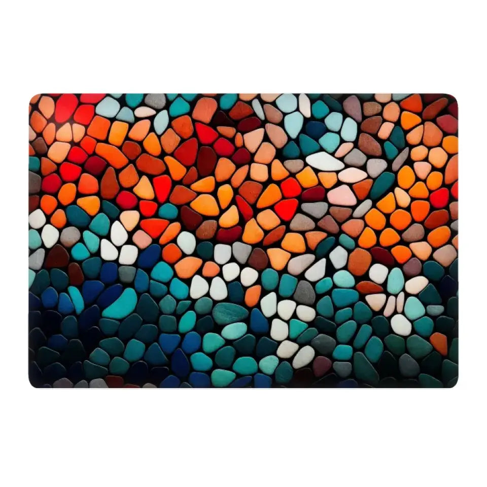 COLOURFUL STONE LAPTOP SKIN