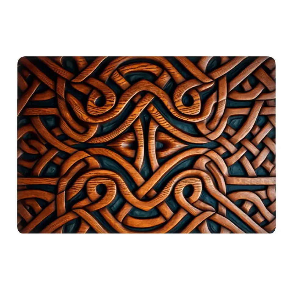 WOODEN ART LAPTOP SKIN