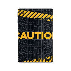 CAUTION TABLET SKIN