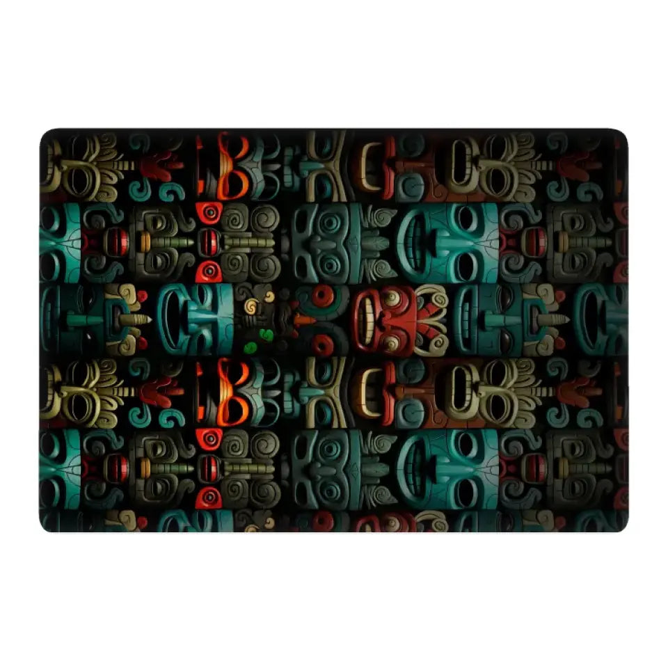 TOTEM POLE  ASIAN ART LAPTOP SKIN