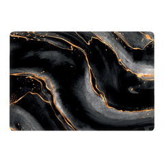 BLACK GOLD MARBLE LAPTOP SKIN