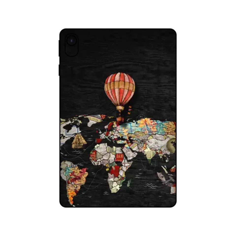 WORLD MAP TABLET SKIN