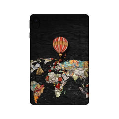 WORLD MAP TABLET SKIN