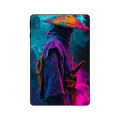 Colorful Artwork of Samurai Tablet Skin