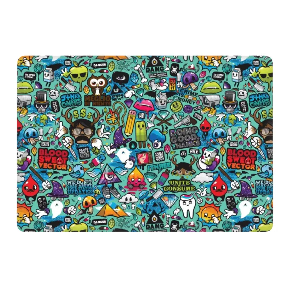 BLOOD SWEOT VECTR APPLE MACBOOK SKIN