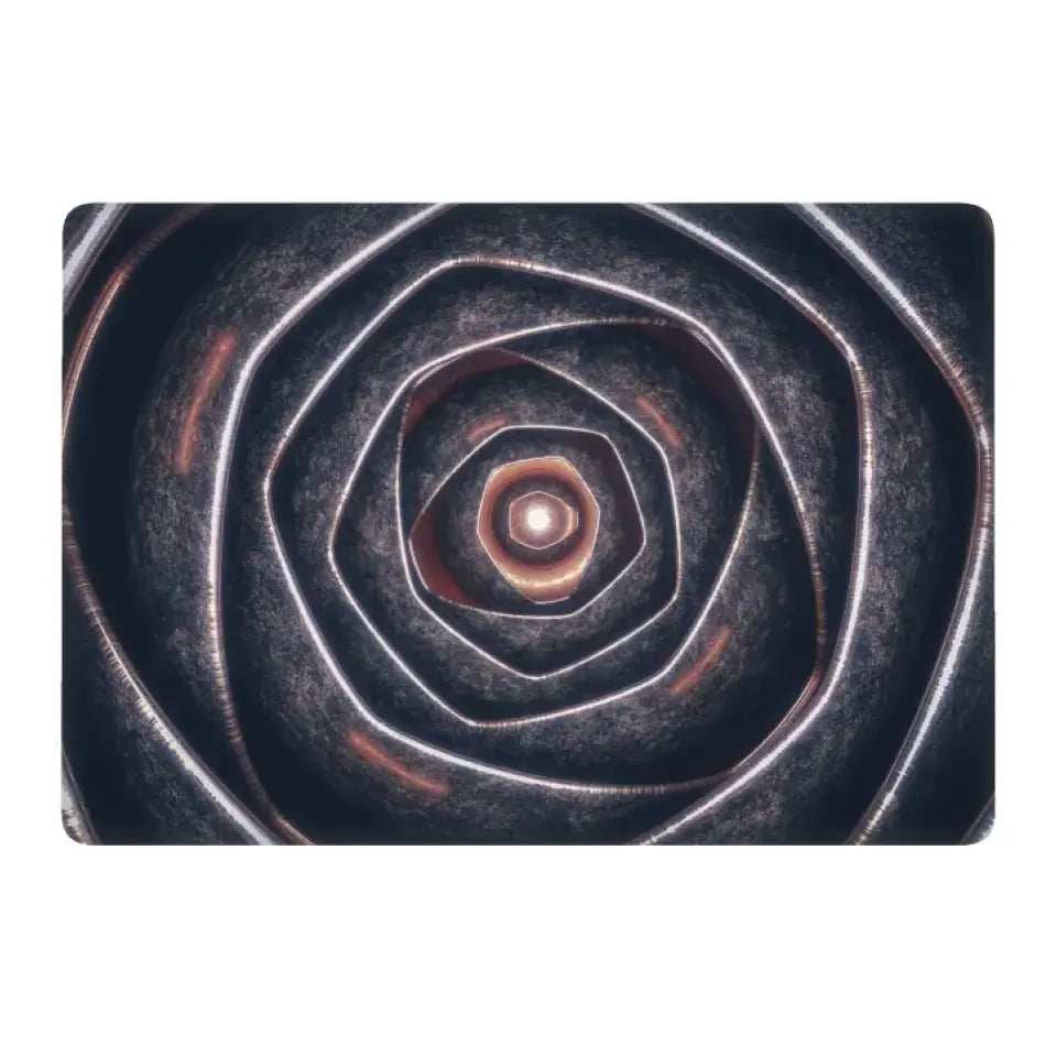 DARK CIRCLE APPLE MACBOOK SKIN