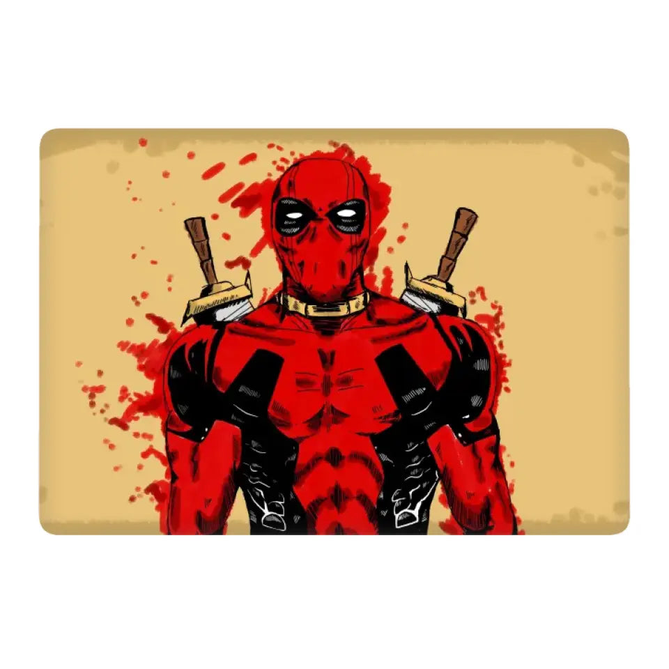 DEADPOOL SUPER VILLAIN APPLE MACBOOK SKIN